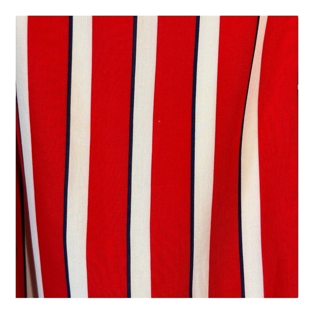 Modcloth x Collectif Ornella Yacht Stripe Skirt in Red NWT - Picture 7 of 8